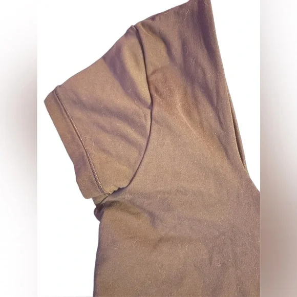 VS PINK BASE STRETCH CAP-SLEEVE TEE 🤎 - Picture 4 of 8